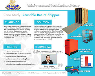 custom shipping crates case study