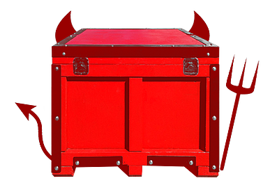 wooden container deadly sins