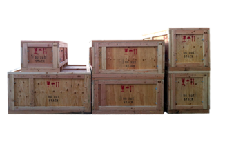 wooden container