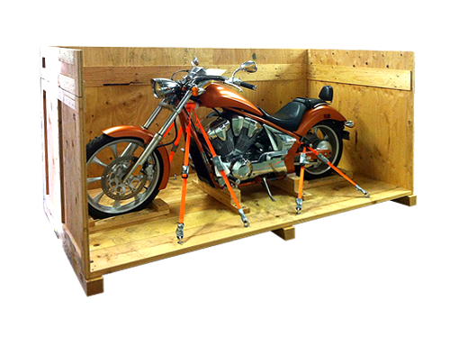 motorcycle shipping crate