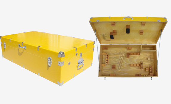 reusable shipping crates sensitive instrument