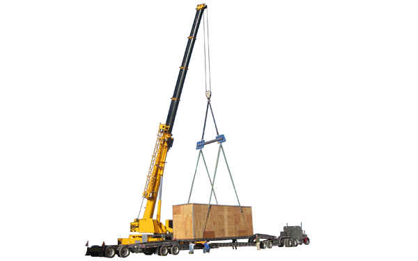 san diego crating crane lift