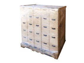 wooden crates pallet wrap