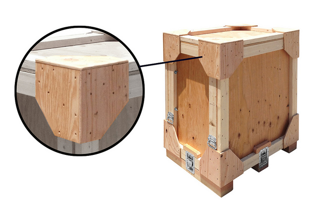 trade show shipping crate