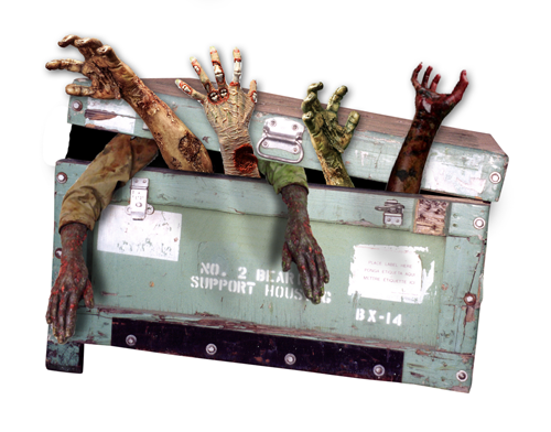 wooden shipping crates zombie-box