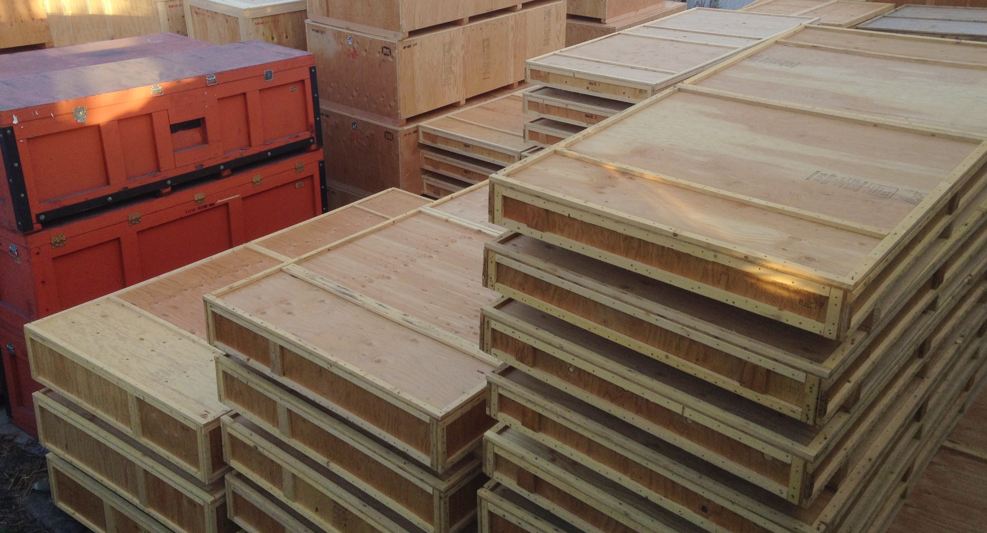 Custom Wood Shipping Crate Manufacturers Valley Box of San Diego