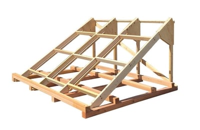 heavy duty wood crates wood canted cradle
